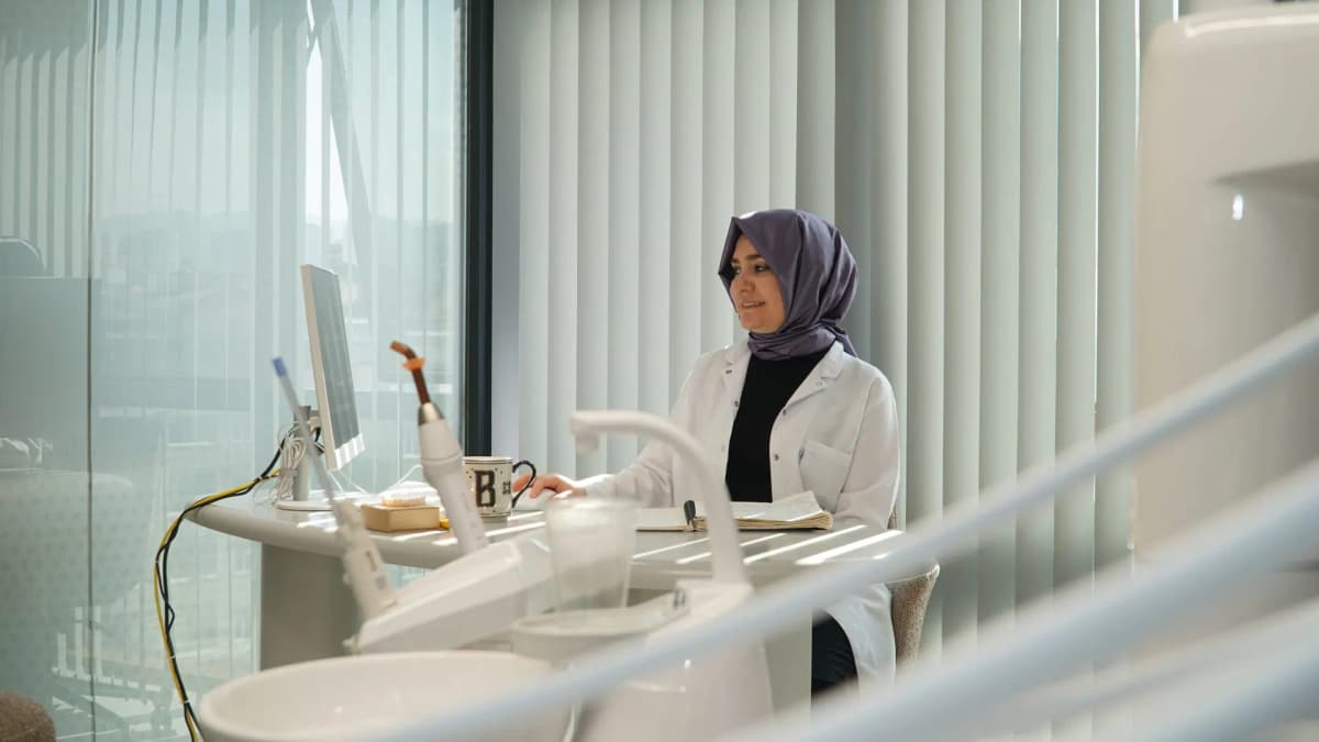 Atakum ortodonti muayenehanesinde değerlendirme ortamı